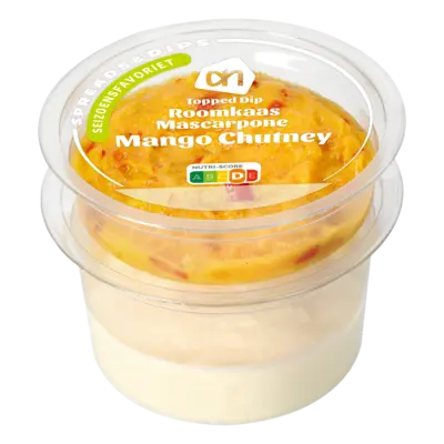pdp-image-AH Topped dip roomkaas mascarpone mango