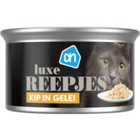 Een afbeelding van AH Luxe reepjes kip in gelei