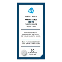 AH Paracetamol 500mg filmomhulde tabletten
