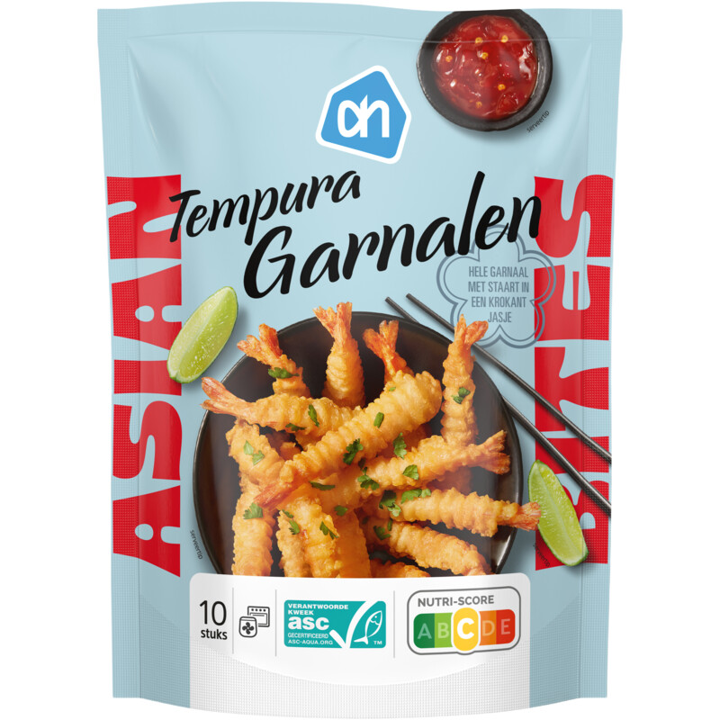 Een afbeelding van AH Tempura garnalen