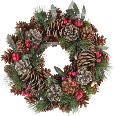 pdp-image-Mica Decorations krans uitgewerkt 34cm