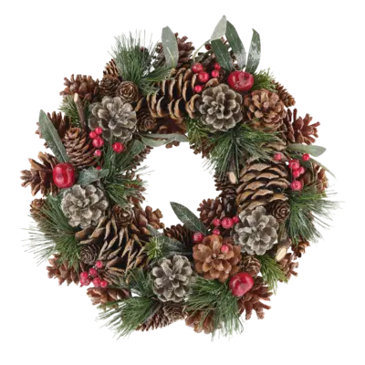 pdp-image-Mica Decorations krans uitgewerkt 34cm