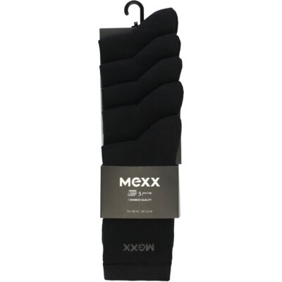 pdp-image-Mexx Sokken zwart maat 43-46 5-pack