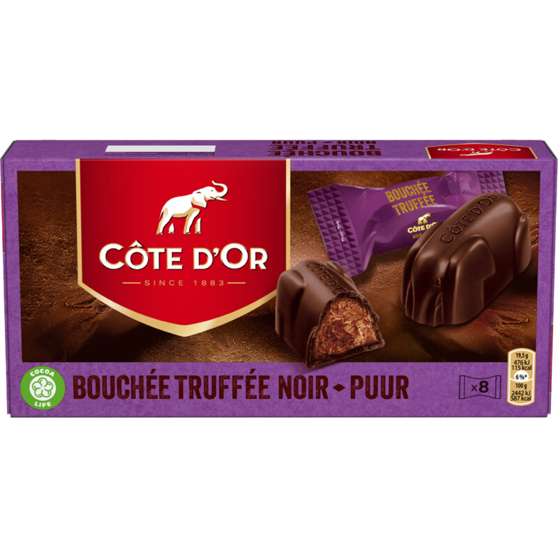 Een afbeelding van Côte d'Or Cote d'or bouchee truffee bel
