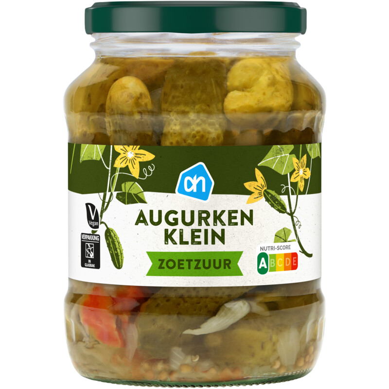 Een afbeelding van AH Augurken klein zoetzuur