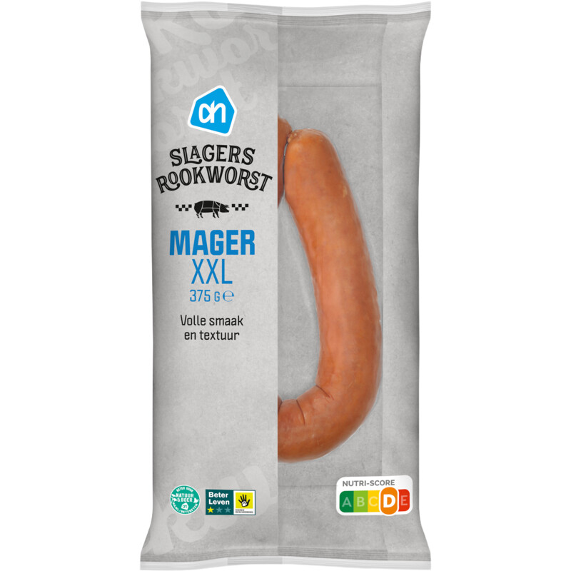 Een afbeelding van AH Slagersrookworst mager XXL
