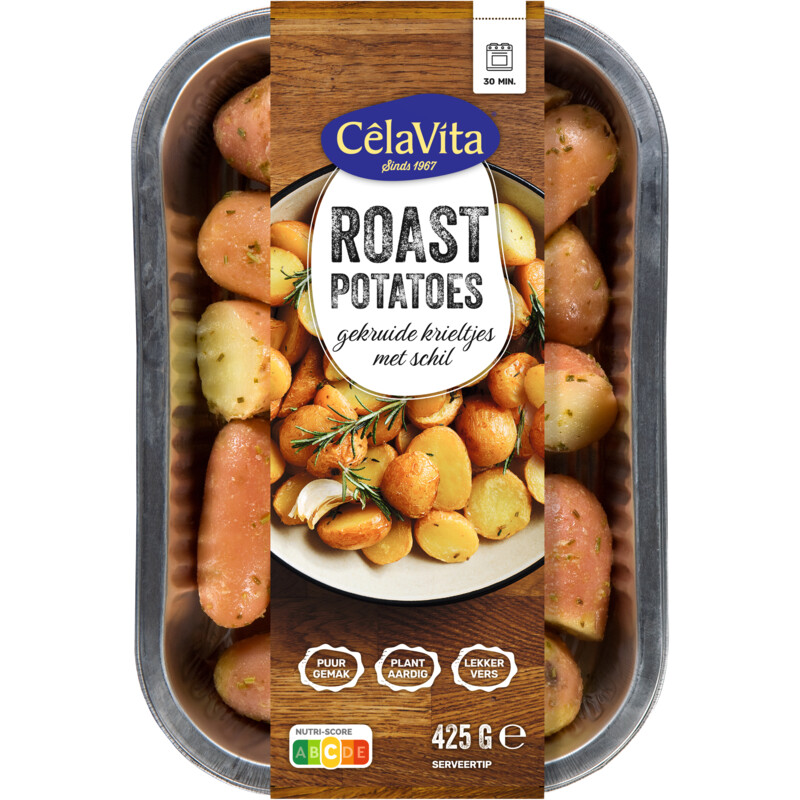 Een afbeelding van CêlaVíta Roast potatoes