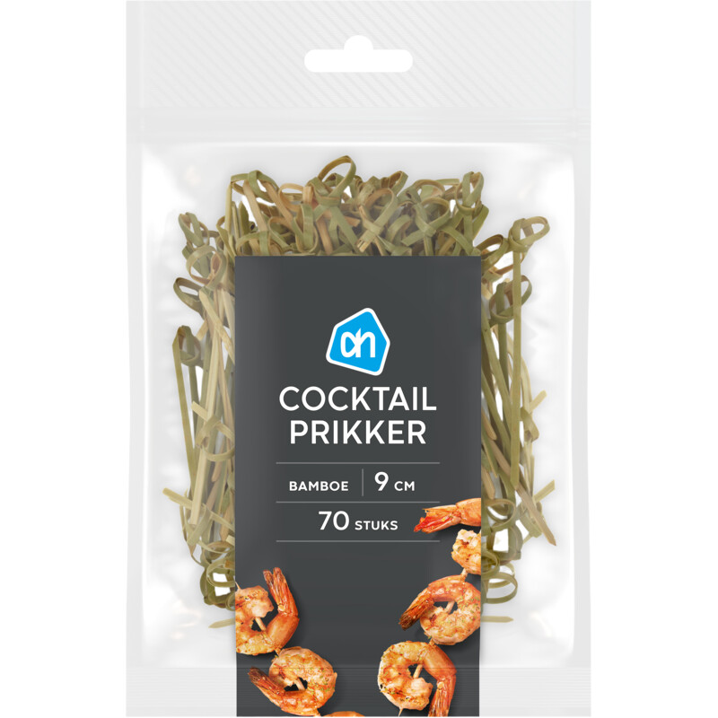 Een afbeelding van AH Cocktailprikker bamboe 9cm