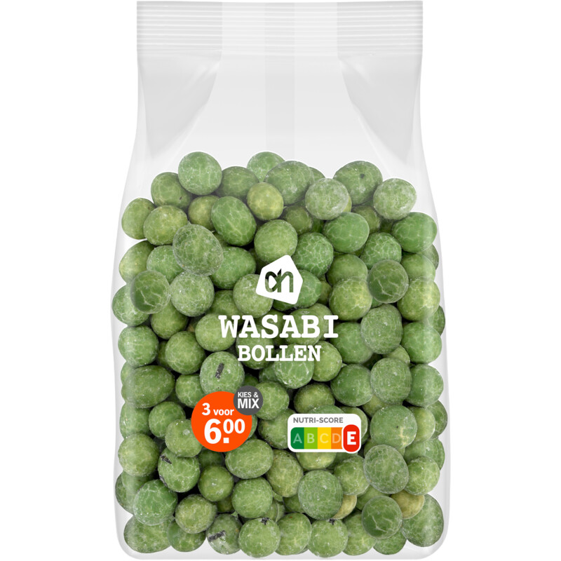 Een afbeelding van AH Wasabi bollen