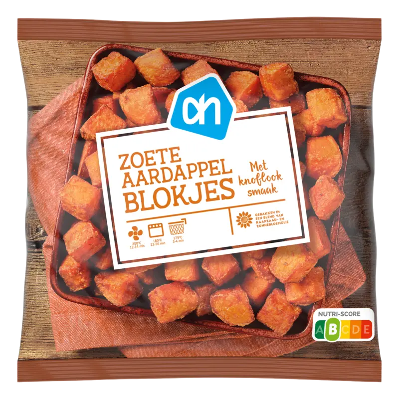 AH Zoete aardappelblokjes