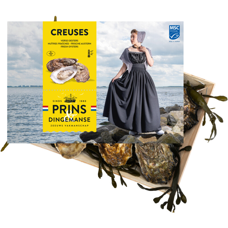 Een afbeelding van Prins & Dingemanse Zeeuwse creuse oesters bel