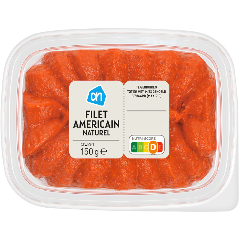 Een afbeelding van AH Filet americain naturel