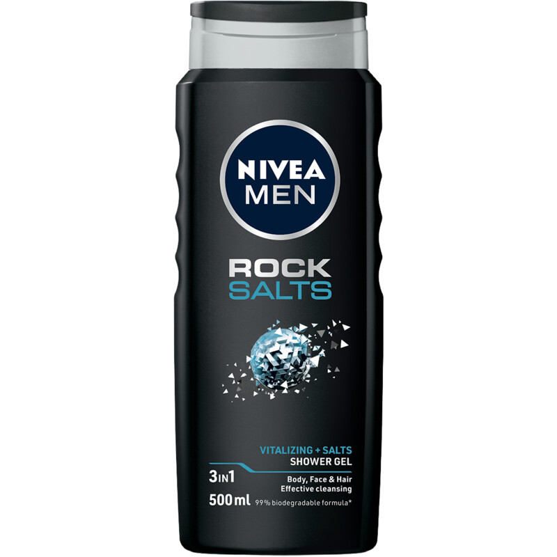 Een afbeelding van NIVEA Men rock salts shower gel