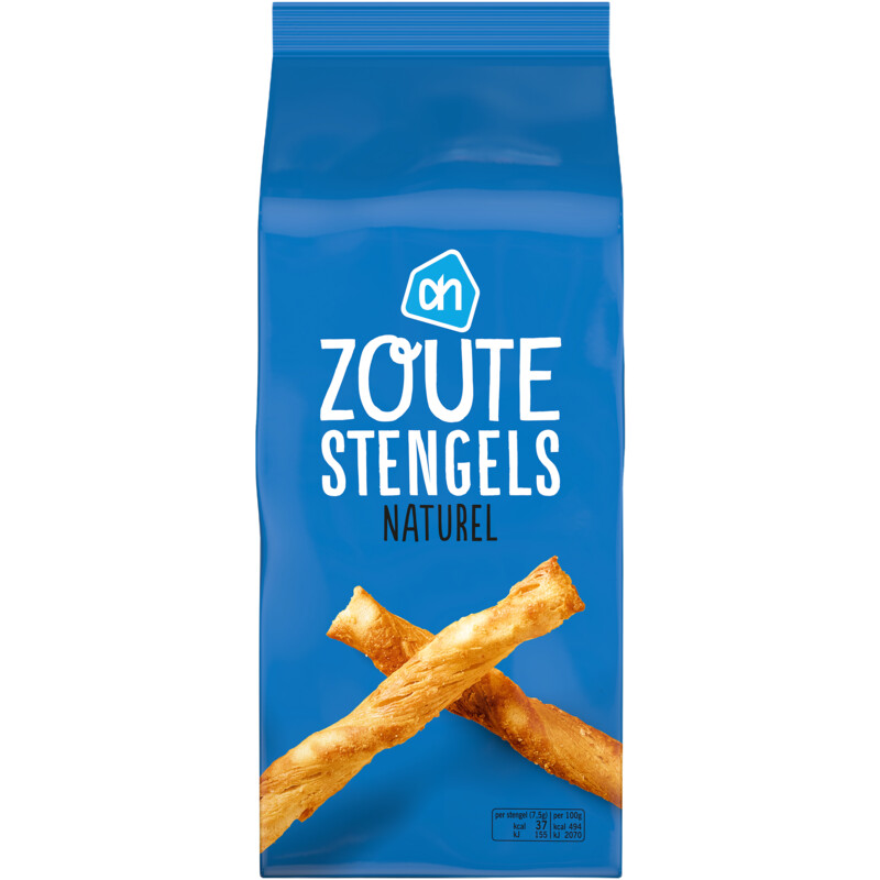 Een afbeelding van AH Zoute stengels naturel