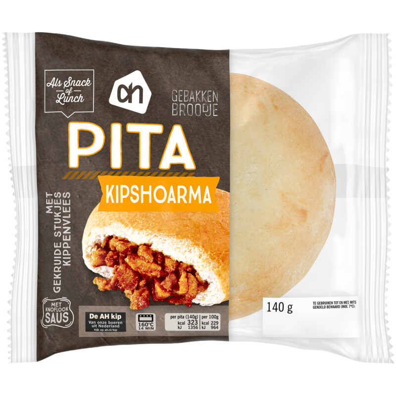 Een afbeelding van AH Pita shoarma