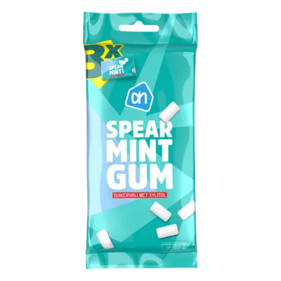 pdp-image-AH Spearmint gum suikervrij 3-pack