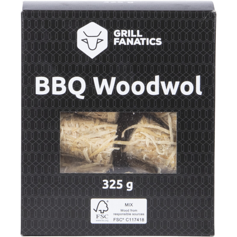 Een afbeelding van Grill Fanatics BBQ houtwol