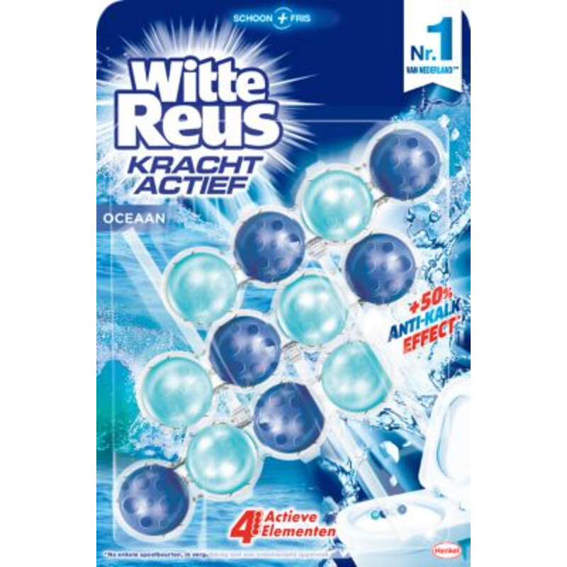 Een afbeelding van Witte Reus Toiletblok kracht actief oceaan