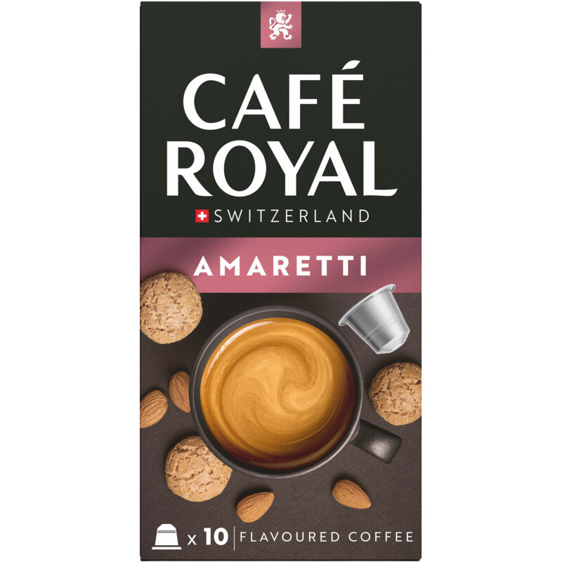 Een afbeelding van Café Royal Amaretti capsules