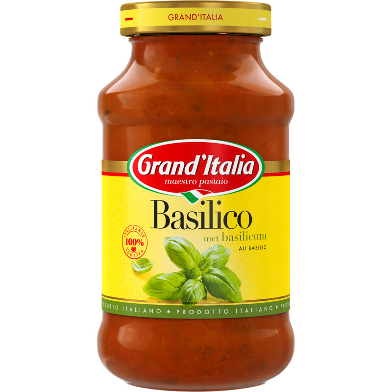 Een afbeelding van Grand' Italia Basilico met basilicum