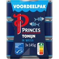 Een afbeelding van Princes Tonijnstukken in water voordeelpak
