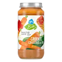 AH Biologisch Maaltijdhapje groente couscous kip 15+