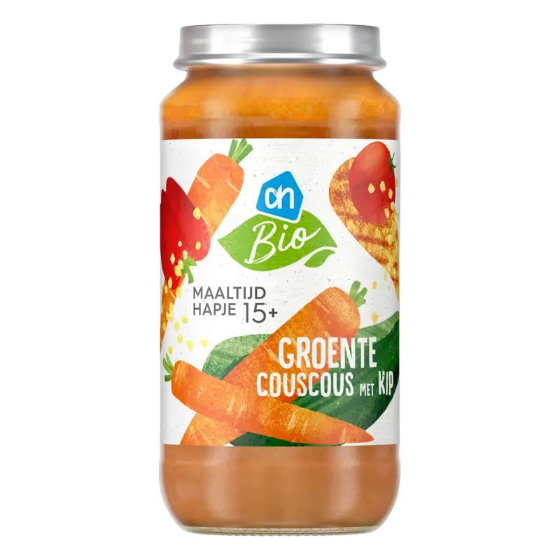 Maaltijdhapje groente couscous kip 15+