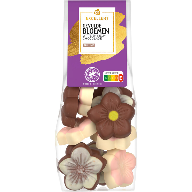 Een afbeelding van AH Excellent Gevulde bloemen praliné
