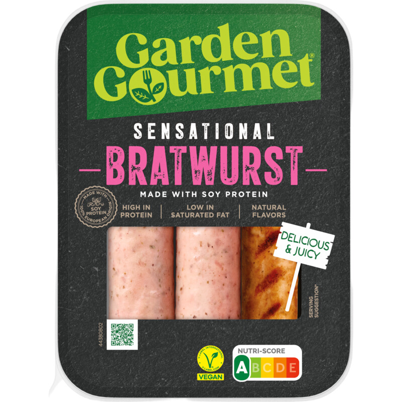 Een afbeelding van Garden Gourmet Sensational bratwurst