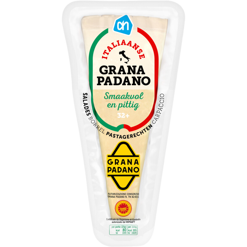 Een afbeelding van AH Italiaanse grana padano 32+ stuk