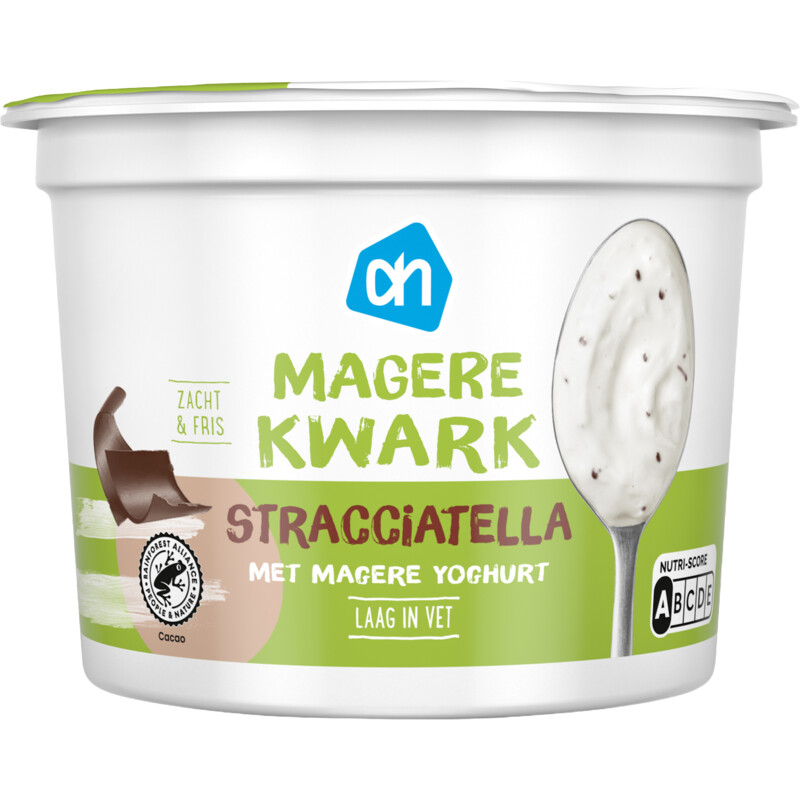 Een afbeelding van AH Magere kwark mager yoghurt stracciatella
