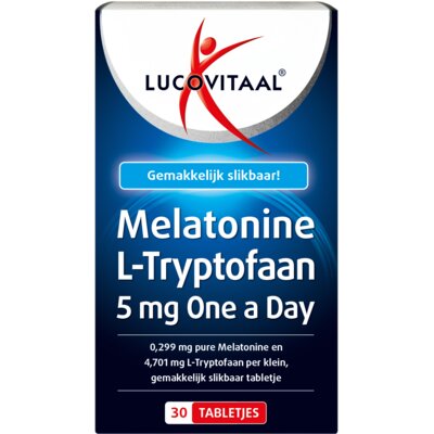pdp-image-Lucovitaal Melatonine l-tryptofaan tabletten