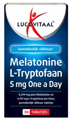 pdp-image-Lucovitaal Melatonine l-tryptofaan tabletten