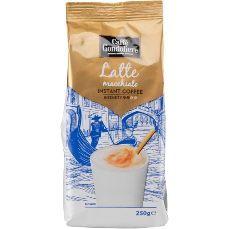 Een afbeelding van Caffè Gondoliere Latte macchiato instant coffee