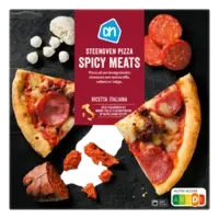 AH Steenoven pizza spicy meats