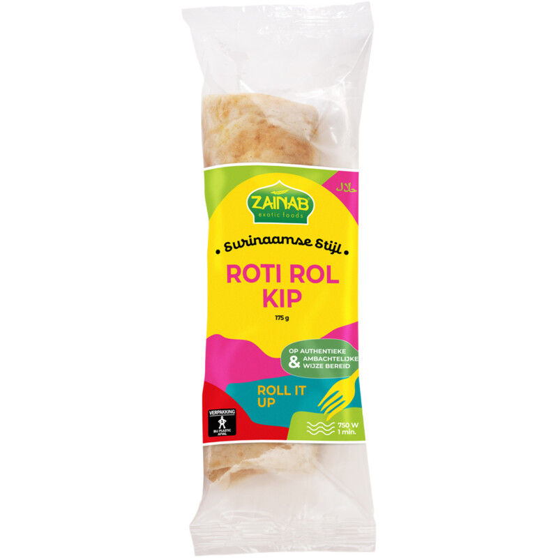 Een afbeelding van Zainab Roti rol kip