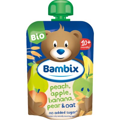 pdp-image-Bambix Peach, apple, banana pear & oat 10m+ bel