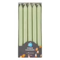 AH Dinerkaarsen groen 8 branduren