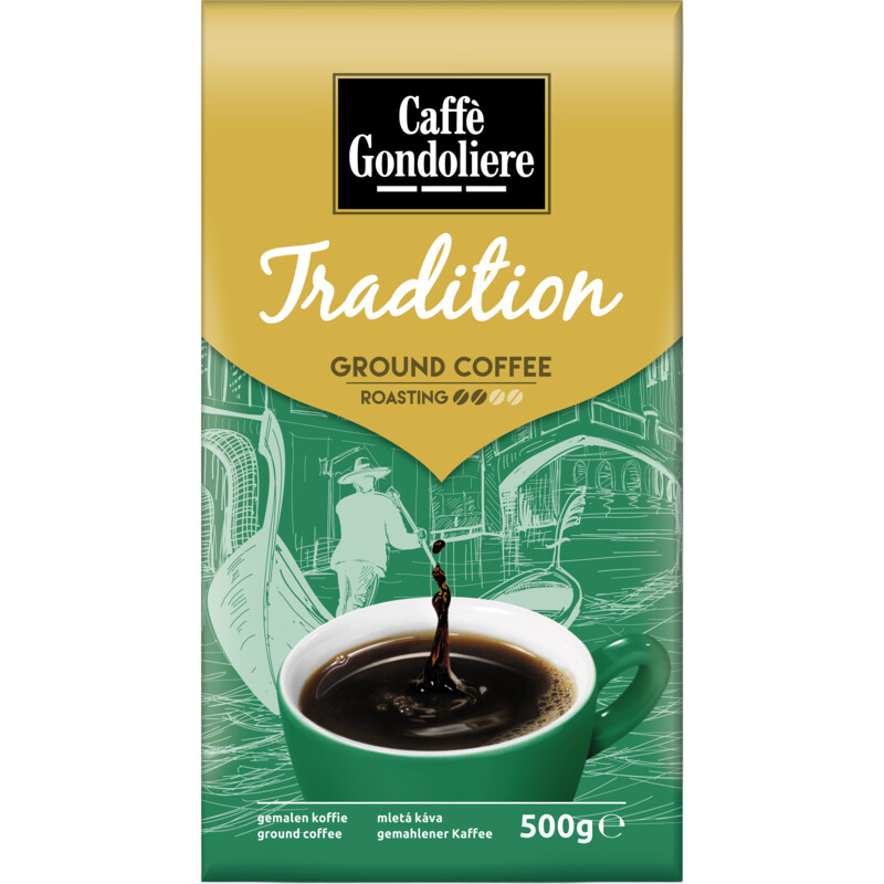 Een afbeelding van Caffè Gondoliere Tradition ground coffee