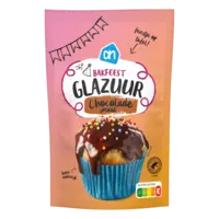 AH Bakfeest glazuur chocolade smaak