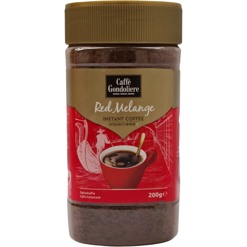 Een afbeelding van Caffè Gondoliere Red melange instant coffee