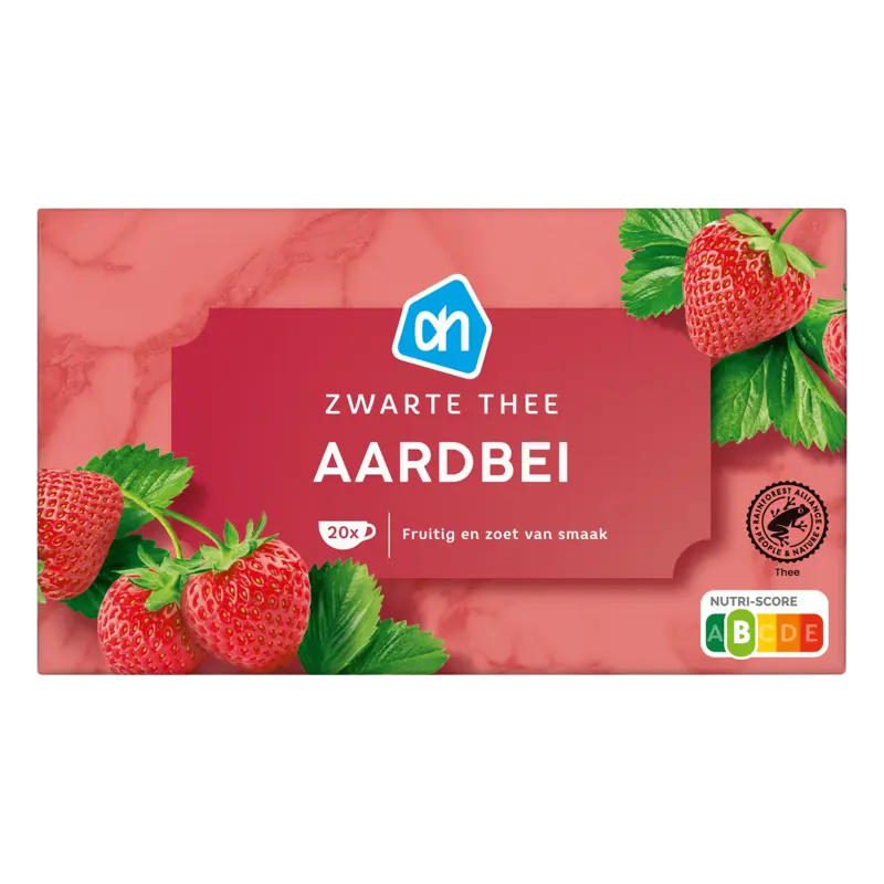 AH Zwarte thee aardbei