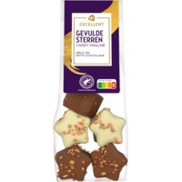 Een afbeelding van AH Excellent Gevulde sterren crispy praliné