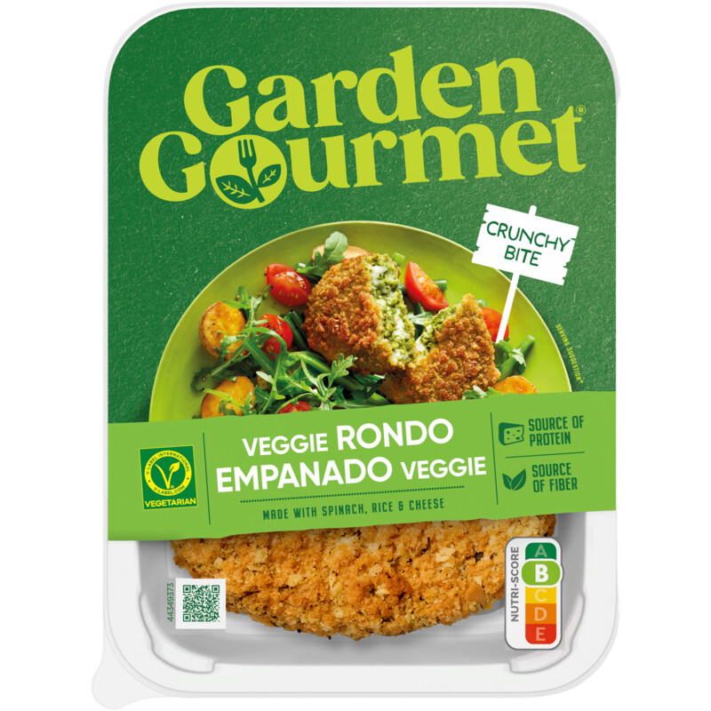 Een afbeelding van Garden Gourmet Spinazie kaas rondo
