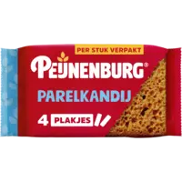 Peijnenburg Ontbijtkoek parelkandij 4-pack