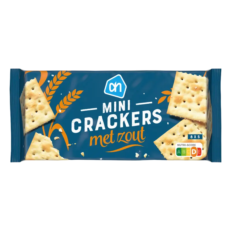 Minicrackers met zout