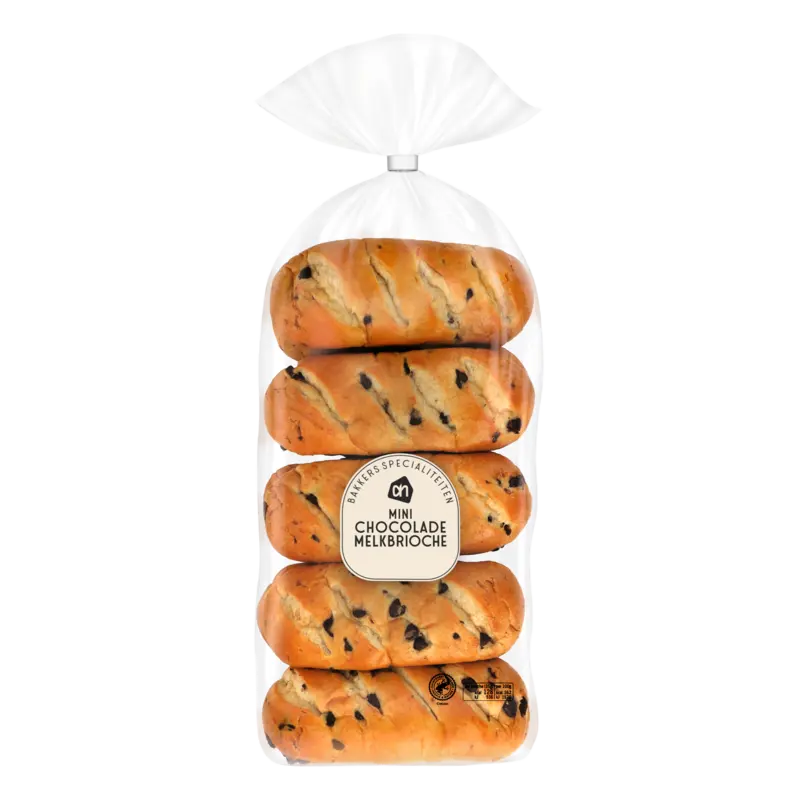 Mini melk brioche chocolade