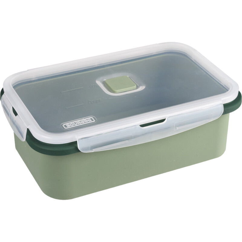 Een afbeelding van Bourgini Siliconenbewaarbakje 1 compartiment