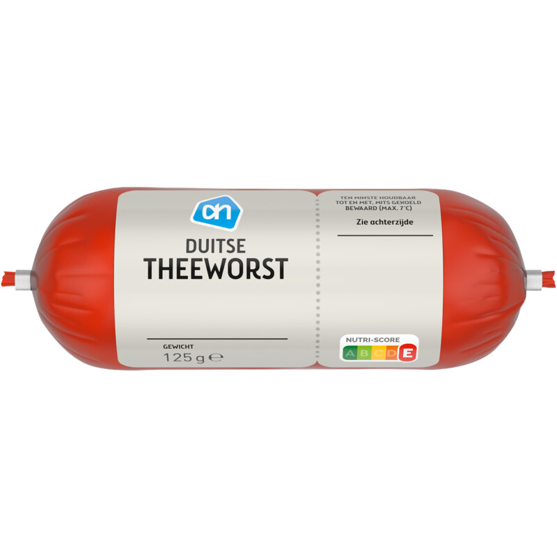 Een afbeelding van AH Duitse theeworst