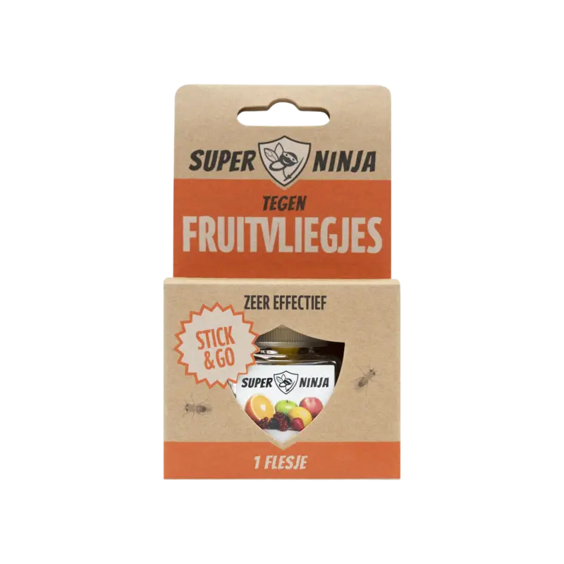 Tegen fruitfliegjes stick & go